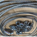 19X7 stainless steel wire rope 1/2in 316