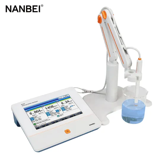 Benchtop PH Meters Multi-Parameter Water Quality Analyzer