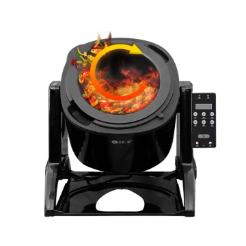 2500W Drum Design Automatic Stirring Cooker Robot with 6L Capacity and 6 Cooking Functions