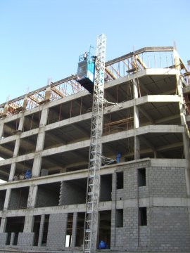 Sc200 Single Cage Construction Material Hoists For Chemical Industries Oil Fields