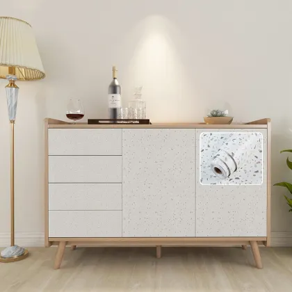 61X500CM Kitchen Wallpaper PVC Stone Wallpaper Kitchen Wall Stickers