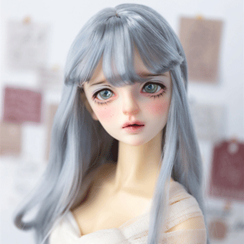 BJD Wig Rambut Keriting Panjang untuk Boneka SD/MSD