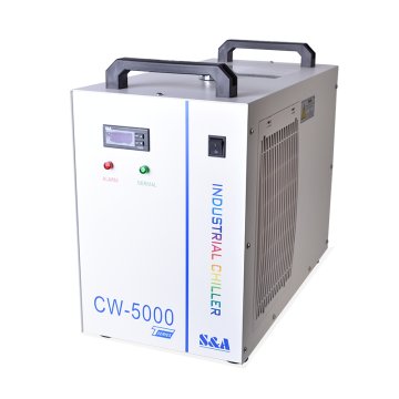 S&A CW5000 Series Industrial Water Chiller for CO2 Laser Tubes