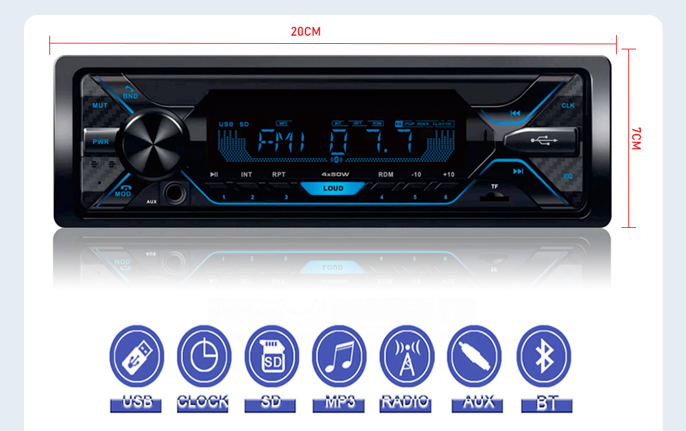 Car MP3 player with good sound quality
