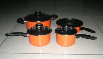 7pc Carbon Steel Cookware Set