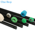 Low temperature resistant UPE plastic gear rack