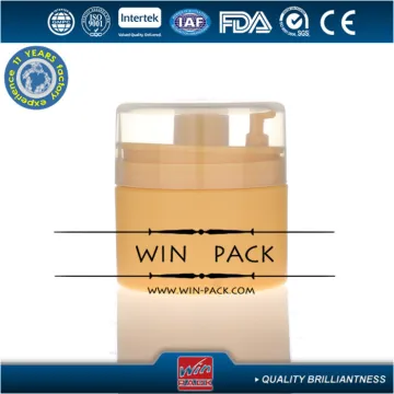 25g pp airless jar, 35g round shape airless jar,pp airless cream jar manufacturer,free samples
