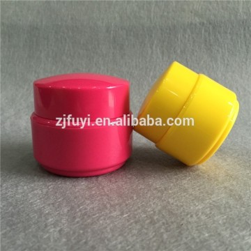 Round fancy acrylic mini jar for cosmetics