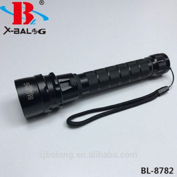 BL-8782 rechargeable scuba waterproof flashlight