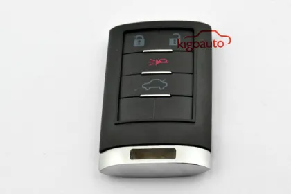 Smart key case 4button OUC6000066 for Cadillac CTS DTS STS