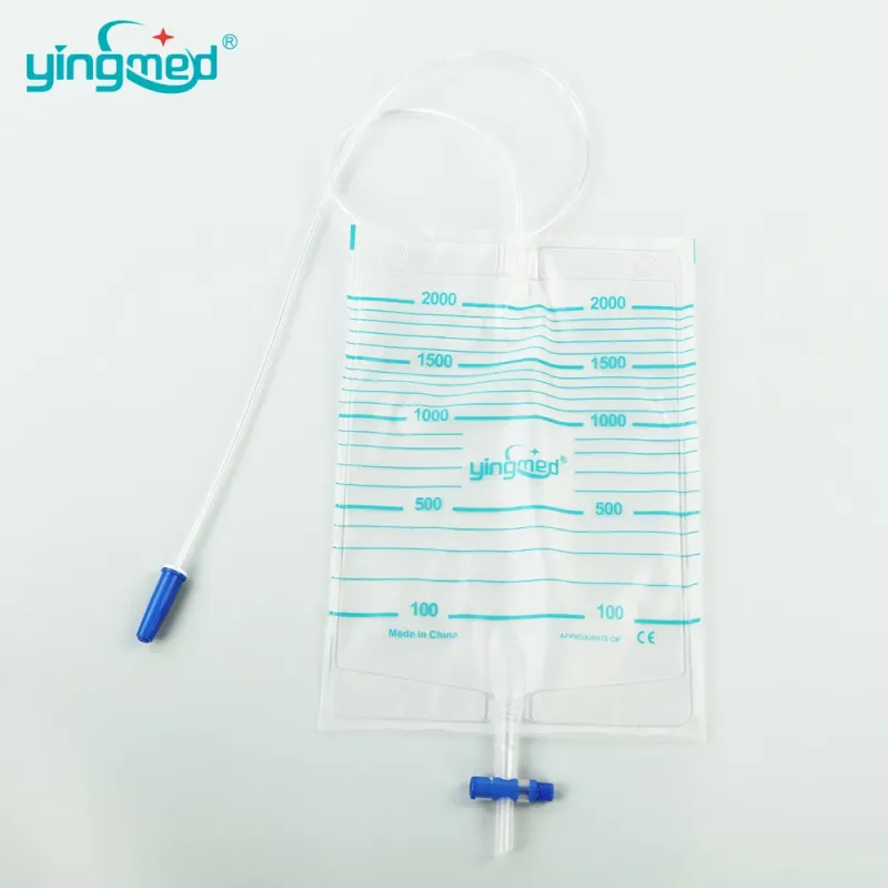Economic Luxury Urinary Drainage Bag (2000ml T Valve)