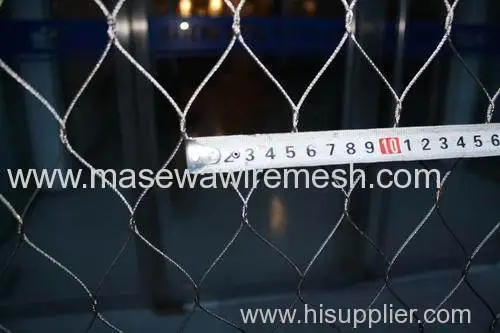 Woven Stainless Steel Rope Mesh 