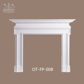 Victorian style decorative Fireplace gypsum hand crafts OT-FP-008