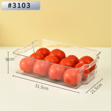 Contenedores de plástico para almacenamiento de alimentos de cocina con asas