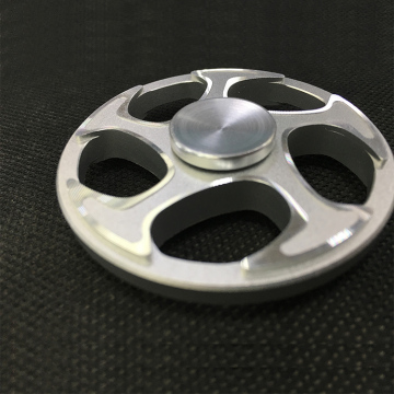 Hot SellingTop Quality Aluminum Finger Hand Circle Fidget Spinner Metal Spinning Tops