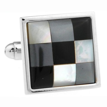 Wholesale Cubic Fashion Brass Cufflinks For Mens Shirts