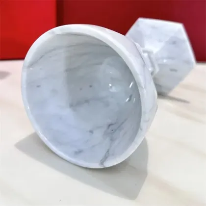 Elegant Baccarat Marble Red Wine Cup - Large Transparent Crystal Glass for Luxury Cocktail & Wine Serving