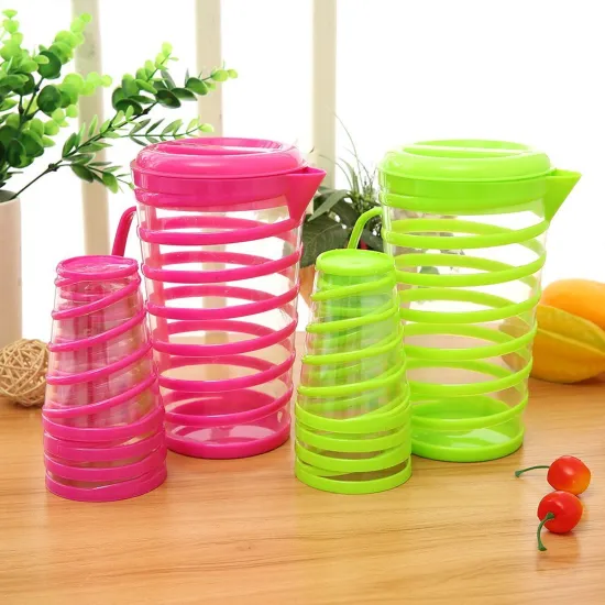 Factory Direct Beautiful Color 1+4 Plastic Jug