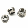 OEM Titanium Alloy Nuts CNC Usinage