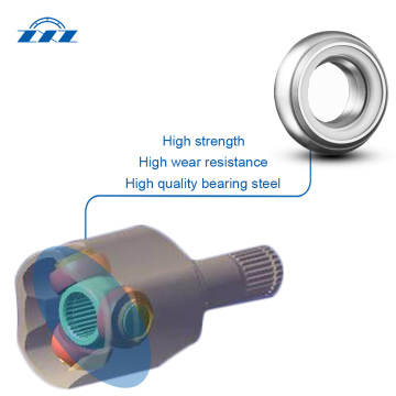 ZXZ Fleksibilitas Yang Kuat Tripod Universal Joint Bearing