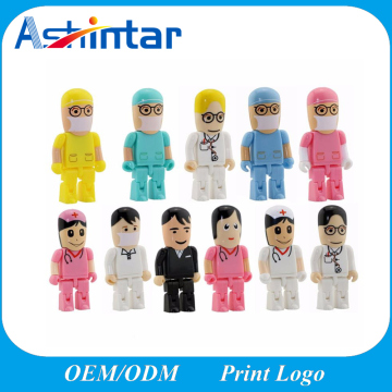 Customed Doctor USB Pendrive Plastic USB Flash Drive