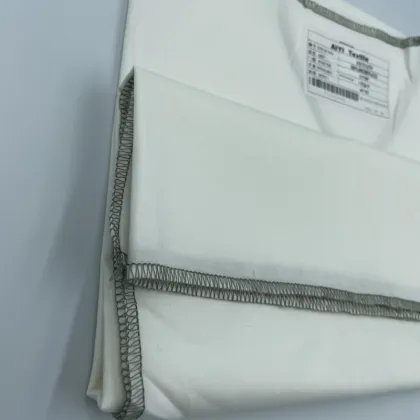 50% Modal 50% Cotton White Color Fabric