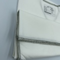 50% Modal 50% Cotton White Color Fabric