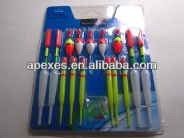 MP04A8 15PCS Floating Bobber Set