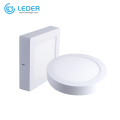 LEDER 강력한 흰색 6W LED 패널 조명