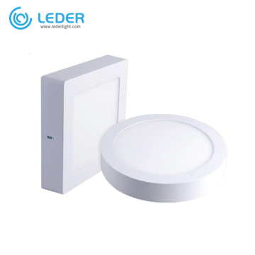 LEDER Powerful White 6W LED Panel Light