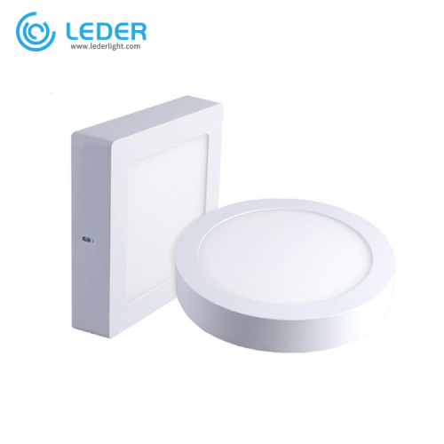 LEDER Ισχυρό Λευκό Φως πάνελ LED 6W