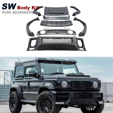 High Quality Fiberglass LB Style Auto Parts for Suzuki Jimny JB64 JB74