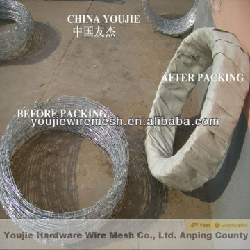 Galvanized Barbed Wire (peofessional factory ISO9001)