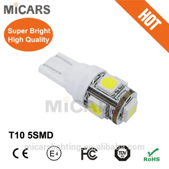 T10-5SMD-5050 c ree chip automobiles led lamp indicator light