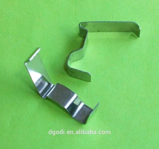 spring steel shrapnel, spring steel belt clip, flat spring steel