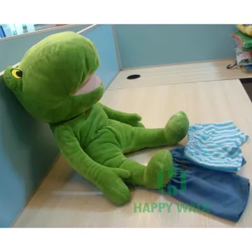 18cm frog plush toy soft stuffed animal toy Christmas doll gift for kids