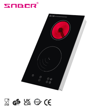 2 Burners Induction Infrared Cooker Hob for Kitchen