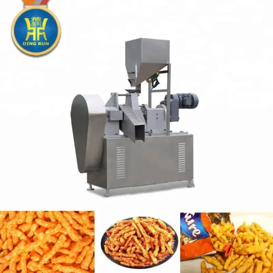 niknak corn kurkure snack food making machine