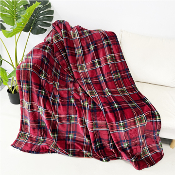 Factory Direct Sale: Soft Flannel Plaid Blankets & Print Christmas Throw Blankets