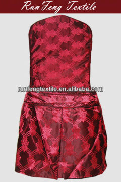 100% polyester elegant wedding chair cover made in china