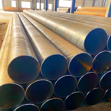 Tianjin Mild Spiral Iron Pipe Welded Steel Tubes API 5L OD500mm