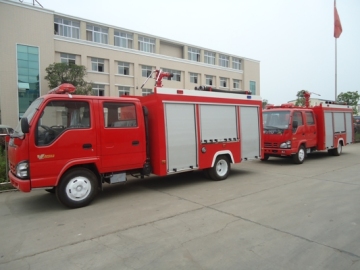 Dongfeng Water Tank Fire Fighting Truck With Equipment