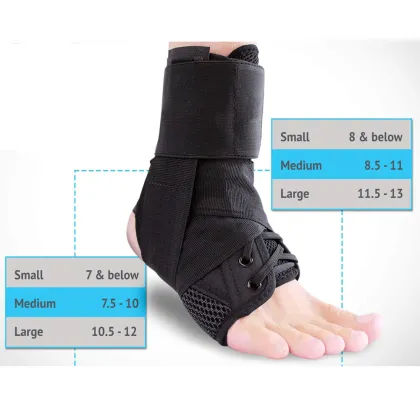 Active Adjustable Neoprene Ankle Brace Support Sleeve