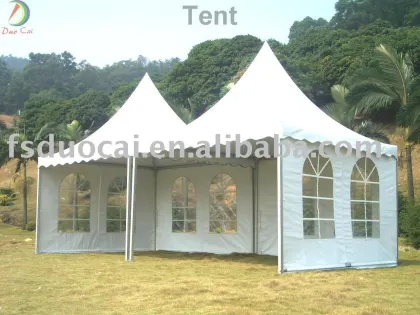 double pinnacle tent