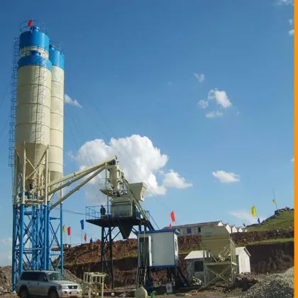 Commercial concrete mixing station concrete mixing machine