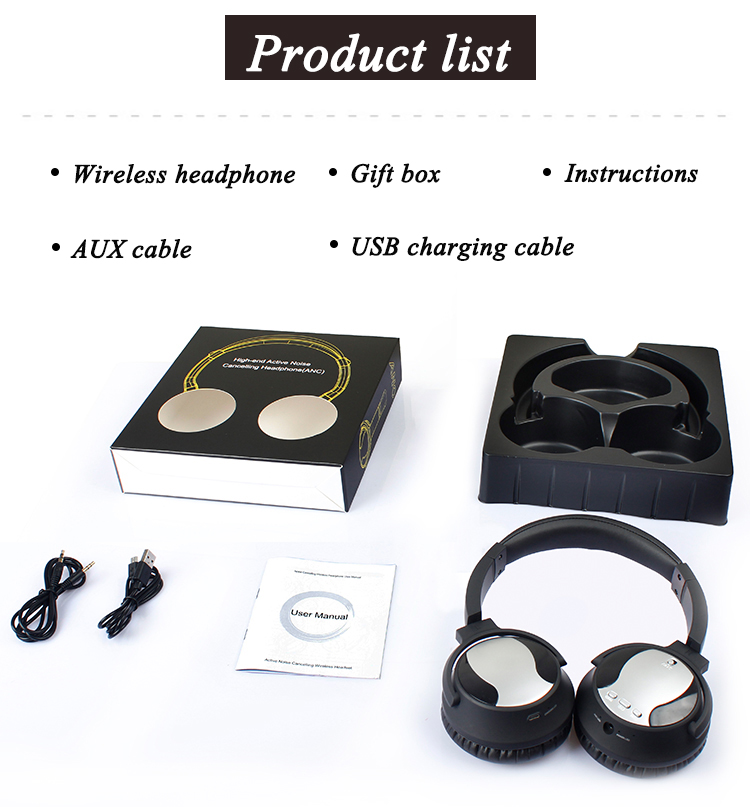 anc headphone accessicries