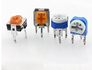 10-Click Detent Potentiometer" 

This title encapsulates the key elements of the description, highlighting the specific type and number of clicks. However, if the exact number is not critical, "Click Detent Potentiometer" would also work well.
