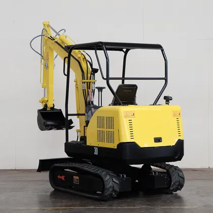 New Mini Excavator for Family Farms: Multifunctional and Compact
