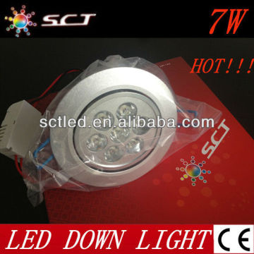 Led down light 1w 3w 5w 7w 9w 15w factory price and popular selling