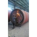 waste tire pyrolysised to fuel machine